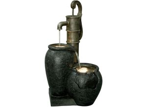 4055894962008 - dobar Großer Design-Gartenbrunnen mit Zier-Handpumpe