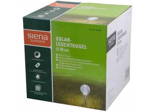 4055938004756 - Siena Garden - Solar-Leuchtkugel ø 30 cm Kunststoff 4 led ø 30 x 665 cm kartonverpackt