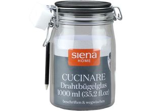 4055938469685 - - Drahtbügel-Glas Cucinare 10 l mit Stift & Schwamm