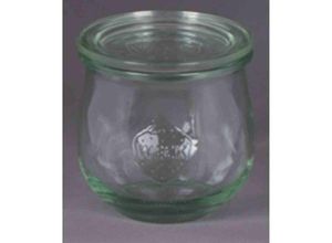 4055938469814 - - Tulpe-Glas Cucinare Rundrand 370 ml Weck-Glas Rundrand-Deckel