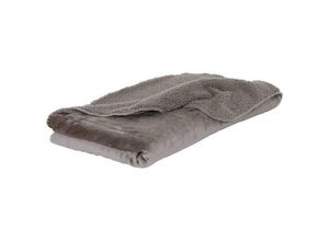 4055938486255 - - vittore Plaid Kuscheldecke taupe ca 130 x 160 cm