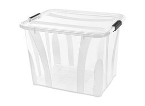 4055938502023 - Aufbewahrungsbox SIENA HOME Anzio Aufbewahrungsboxen Gr B H T 385 cm x 372 cm x 51 cm farblos (transparent) Kunststoff 100% recyclebar