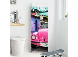 4055957177912 - Micasia - Garderobe - Pink vw Beetle - Auto Größe HxB 119cm x 39cm