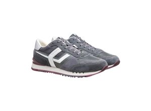 4055968935884 - LLOYD Sneaker Herren Velours grau