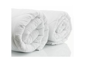 4055971015498 - Emily Basic Steppdecke Ganzjahresbettdecke Übergang - 155 x 220 cm weiß - Weiß - Etérea