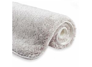 4055971064977 - etérea Badteppich Badematte Jana 60x100 cm Silber - Silber