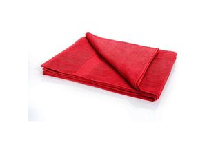 4055971071302 - Handtuch Serie Basic  Farbe Rot  Größen 80x200 cm Saunatuch - Rot - Etérea