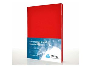 4055971072781 - Etérea - Wasserbett Spannbettlaken 180x200 - 200x220 cm Rot - Rot