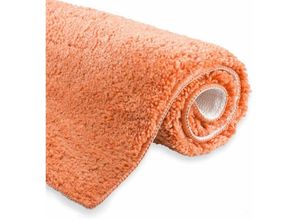 4055971076543 - Badteppich Badematte Vicky 50x50 cm Coral - Coral - Etérea