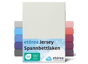 4055971101146 - Etérea - Comfort Jersey Spannbettlaken Natur 100x200 cm - 120x200 cm - Natur