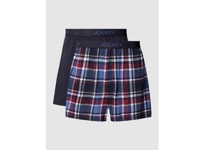 4055983656153 - JOCKEY® Night & Day Boxershorts 2er-Pack für Herren blau M 4055983656153 - JOCKEY® Night & Day Boxershorts 2er-Pack für Herren blau M