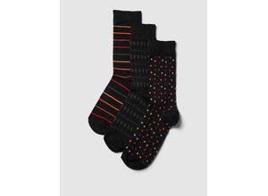 4055983709897 - Socken im 3er-Pack mit Allover-Muster