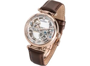 4056007003182 - Automatikuhr CARL VON ZEYTEN Elzach CVZ0031RWH Armbanduhren braun Herren Armbanduhr Herrenuhr Made in Germany Mechanische Uhr