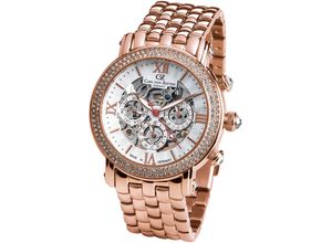 4056007006282 - Multifunktionsuhr CARL VON ZEYTEN Kniebis CVZ0062RWHM Armbanduhren rosegold (roségoldfarben) Damen Automatikuhren Armbanduhr Damenuhr Automatikuhr Made in Germany Datum