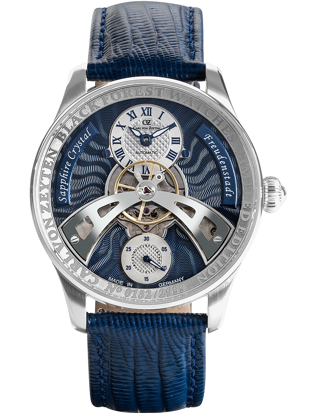 4056007104339 - CVZ0043BLS Freudenstadt Automatik Herrenuhr 42mm 5ATM