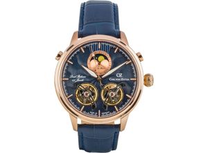 4056007106081 - Automatikuhr CARL VON ZEYTEN Durbach Armbanduhren blau Herren Hochzeitsmode Armbanduhr mechanische Uhr Herrenuhr Datum Made in Germany