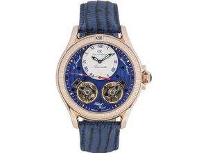 4056007128434 - Automatikuhr CARL VON ZEYTEN Waldhaus CVZ0084RBLS Armbanduhren blau Herren Automatikuhren Armbanduhr Herrenuhr Datum Made in Germany Mechanische Uhr