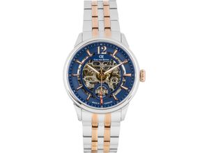 4056007138051 - Automatikuhr CARL VON ZEYTEN Schramberg Armbanduhren bunt (roségoldfarben silberfarben blau) Herren Hochzeitsmode Armbanduhr mechanische Uhr Herrenuhr bicolor Made in Germany