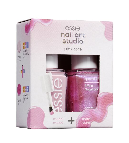 4056048124556 - Essie Nagellack Set pink core (Nr 17 muchi muchi 20 astral aura) Nagellack Set 1Stk