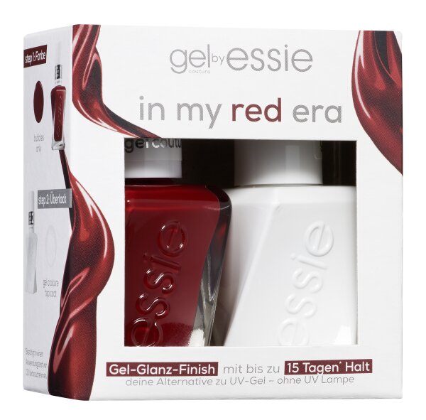 4056048124594 - Essie Nagellack Set in my red era (gel couture 00 top coat gel couture 345 bubbles only) Nagellack Set 1Stk