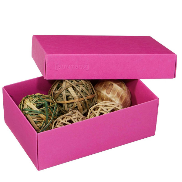 4056124035622 - Geschenkboxen Buntbox Geschenkbox M pink 3St 11 l - 170 x 110 x 60 cm pink