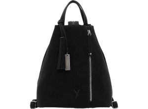 4056185175077 - SURI FREY Rucksack Anhänger Emblem uni für Damen schwarz