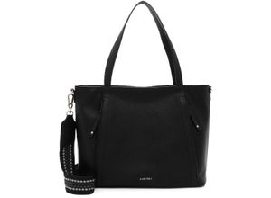 4056185209567 - SURI FREY Shopper Kunstleder Logo-Prägung für Damen schwarz