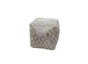 4056216103215 - Spark Pouf 100 Elfenbein   Gold 45cm x 45cm