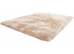4056216539717 - Hochflor-Teppich KAYOOM Cosy Teppiche Gr B L 120 cm x 170 cm 80 mm 1 St beige (champagner) Esszimmerteppiche Besonders weich durch Microfaser Wohnzimmer
