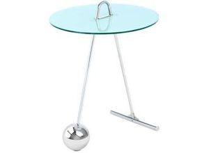 4056216987778 - Beistelltisch Pendulum 525 Silber   Weiß