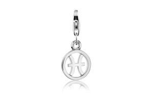 4056261087577 - Charm-Einhänger Löwe Sternzeichen Anhänger Horoskop 925 Silber Charms Gr Variante 2 silberfarben (silber) Damen Charms Anhänger