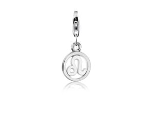 4056261087621 - Charm-Einhänger Löwe Sternzeichen Anhänger Horoskop 925 Silber Charms Gr Variante 1 silberfarben (silber) Damen Charms Anhänger