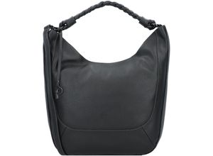 4056278177346 - PICARD Shopper Reißverschluss Veloursleder für Damen schwarz