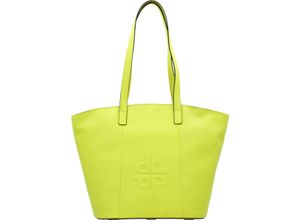 4056278185570 - PICARD Shopper Leder Logo-Prägung für Damen grün