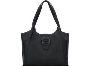 4056278186492 - PICARD Shopper Kunstleder Zierschnalle für Damen schwarz