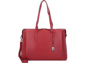 4056278188496 - PICARD Shopper Leder Laptopfach für Damen rot