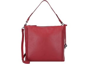 4056278188502 - PICARD Schultertasche Leder Anhänger für Damen rot