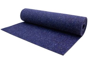 4056281185727 - PRIMAFLOR-IDEEN IN TEXTIL Nadelvliesteppich TURBO Teppiche robust und strapazierfähig fußbodenheizungsgeeignet Kurzflor Teppich Gr B L 200 cm x 300 cm 5 mm 6 m² 1 St blau Esszimmerteppiche