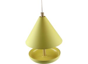 4056422135048 - Dekofigur AM DESIGN Vogelhaus aus Bambus gelb B22cm H145cm T145cm Bambus Dekofiguren Osterdeko in gelb oder grün