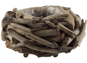 4056422140394 - Dekokranz AM DESIGN Kranztopf aus naturbelassenem Holz beige (natur) H10cm Ø30cm Holzwerkstoff Dekokränze perfekt als dekoratives Pflanzgefäß oder für saisonale Arrangements 4056422140394 - Dekokranz AM DESIGN Kranztopf aus naturbelassenem Holz beige (natur) H10cm Ø30cm Holzwerkstoff Dekokränze perfekt als dekoratives Pflanzgefäß oder für saisonale Arrangements