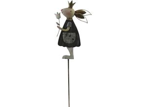 4056422233478 - Dekofigur AM DESIGN Osterdeko Hasenmann bunt B38cm H1003cm T1003cm Metall Dekofiguren Gartenstecker aus Metall