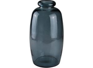 4056422234758 - Bodenvase AM DESIGN Vasen Gr B H T 1900 cm x 3500 cm x 1900 cm blau (dunkelblau) Blumenvasen mundgelasen Höhe 35 cm