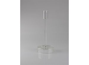 4056422271937 - Kerzenständer AM DESIGN aus klarem Glas transparent (klar) B8cm H20cm Glas Kerzenhalter zeitlos und vielseitig einsetzbar