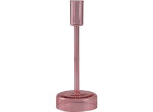 4056422271951 - Kerzenständer AM DESIGN aus roséfarbenem Glas rosa (rosé) B8cm H15cm Glas Kerzenhalter stilvolle Ergänzung für romantische Dekorationen 4056422271951 - Kerzenständer AM DESIGN aus roséfarbenem Glas rosa (rosé) B8cm H15cm Glas Kerzenhalter stilvolle Ergänzung für romantische Dekorationen