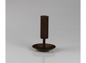 4056422272231 - Kerzenhalter AM DESIGN aus Glas braun B8cm H11cm Glas Kerzenhalter 3er Set BxH 8x11 cm