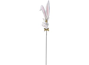 4056422275461 - Dekofigur AM DESIGN Osterdeko Hasenkopf weiß B57cm H1003cm T1003cm Metall Dekofiguren Gartenstecker aus Metall 4056422275461 - Dekofigur AM DESIGN Osterdeko Hasenkopf weiß B57cm H1003cm T1003cm Metall Dekofiguren Gartenstecker aus Metall