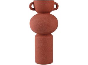 4056422276598 - Dekovase Tischvase aus Keramik Höhe ca 245 cm (1 St) Keramikvase Dekoobjekt Blumenvase braun