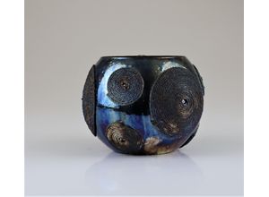 4056422292109 - Windlicht AM DESIGN aus Glas blau B15cm H11cm Glas Kerzenhalter 2er Set BxH 15x11 cm