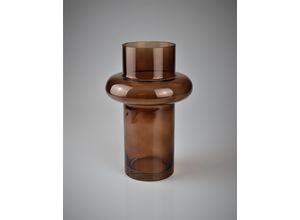 4056422302891 - Dekovase AM DESIGN aus Glas braun B20cm H30cm Glas Vasen BxH 20x30 cm