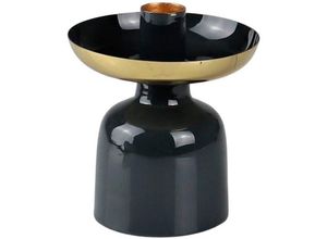 4056422303935 - Kerzenständer AM DESIGN Kerzenhalter aus Metall blau (dunkelblau goldfarben) H12cm Ø10cm Metall Kerzenhalter Stabkerzenhalter 4056422303935 - Kerzenständer AM DESIGN Kerzenhalter aus Metall blau (dunkelblau goldfarben) H12cm Ø10cm Metall Kerzenhalter Stabkerzenhalter